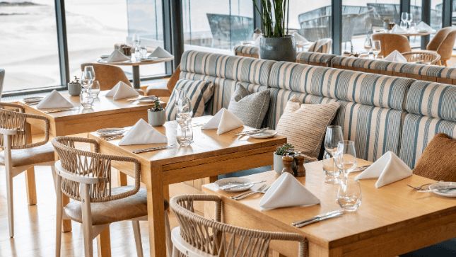 Midweek Two Course Lunch at The Cliff Restaurant